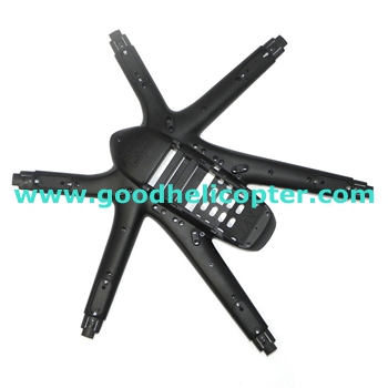 mjx-x-series-x600 heaxcopter parts lower body cover (black color) - Click Image to Close